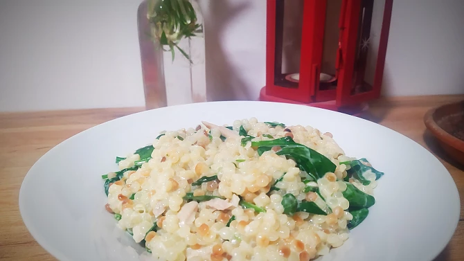 Tarhoňové ”rizoto” – receptjidlo